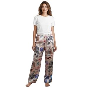 Taylor Swift Pajama Bottoms 1989 Eras Tour Inspired Lightweight Cozy Size Large